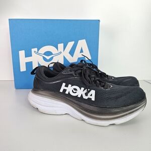 HOKA Women's Bondi 8 Black Running Shoes Size US 7.5